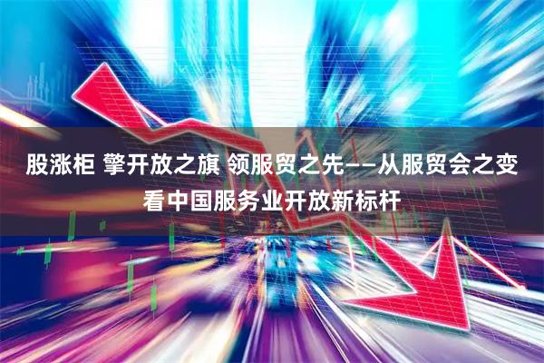 股涨柜 擎开放之旗 领服贸之先——从服贸会之变看中国服务业开放新标杆